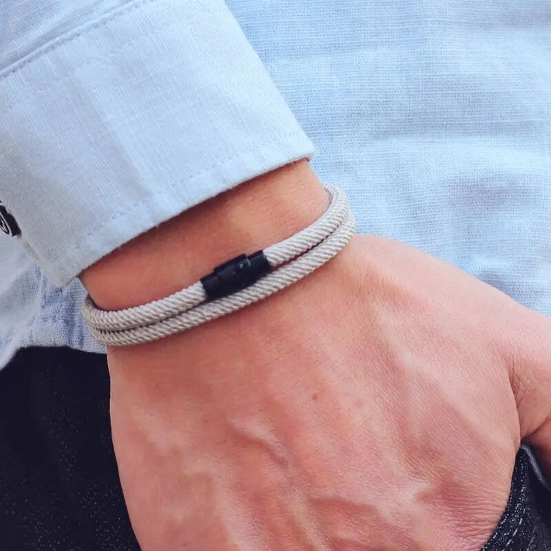Minimalist Men's Rope Bracelet