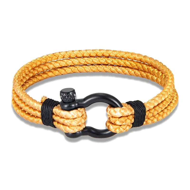 Stainless Steel Horseshoe Bracelet