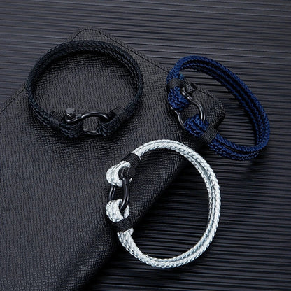 Stainless Steel Horseshoe Bracelet