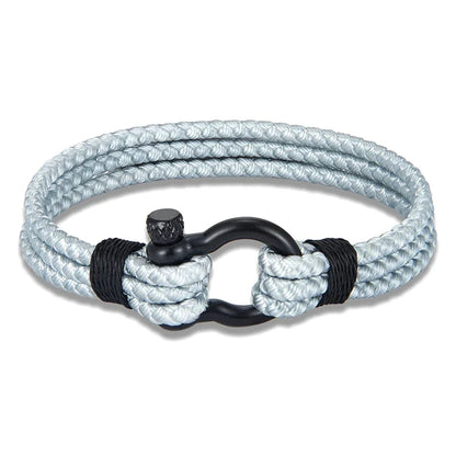 Stainless Steel Horseshoe Bracelet