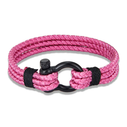 Stainless Steel Horseshoe Bracelet